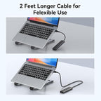 MOKiN USB 3.0 Hub, 5-Port Ultra Slim Data USB Extender - Image 9