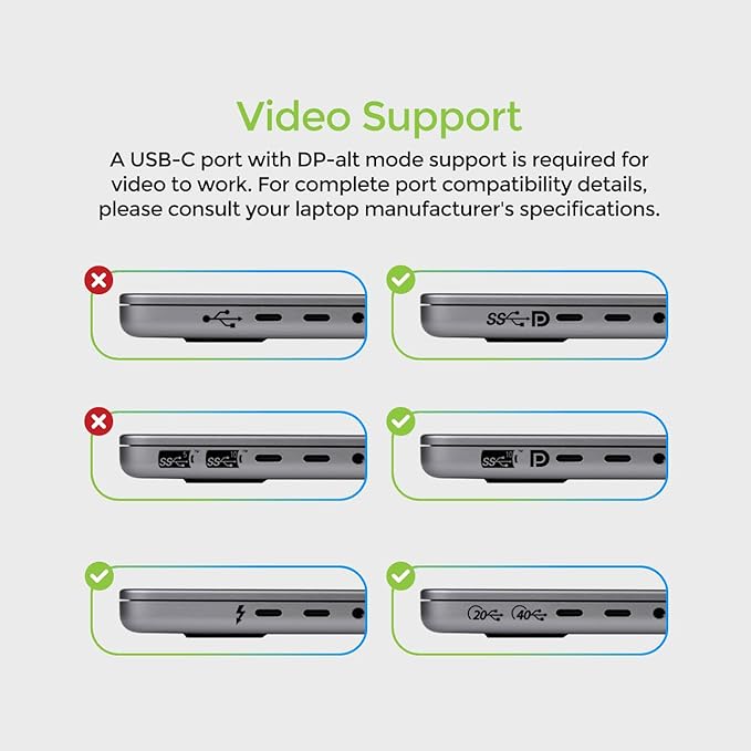 IOGEAR USB-C 8-Port Low Profile Docking Station - Image 6