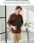 UPERFECT Portable Monitor 15.6", 125% sRGB 1080P FHD Portable Screen Plug & Play - Image 9