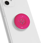Solid Color Button Phone Grip – Minimalist Design, Durable and Lightweight by OnTheGripofficial