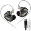 KZ Vader Pro USB C Headphones, in-Ear Monitors Triple Dynamic Driver IEM by KZ