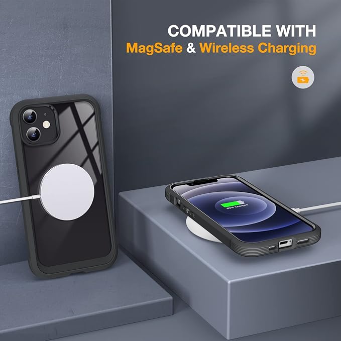 Miracase Glass Series for iPhone 12/12 Pro Case 6.1 inch, Upgraded Full-Body - Image 6