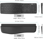 Arteck Bluetooth Keyboard Universal Wave Comfortable Keypad - Image 6