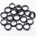 1-1/8" Black Snap-in Knockout Insulating Bushing Grommets, Plastic Cable Hole by EASYEAH