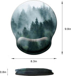 Mouse Pad with Wrist Support, Ergonomic Mouse Pad with Memory Foam Wrist Rest - Image 6