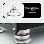 Audiocrast IF03S Speaker Isolators, Hi-End Speaker Spikes, HiFi Stand Feet Pads - Image 8