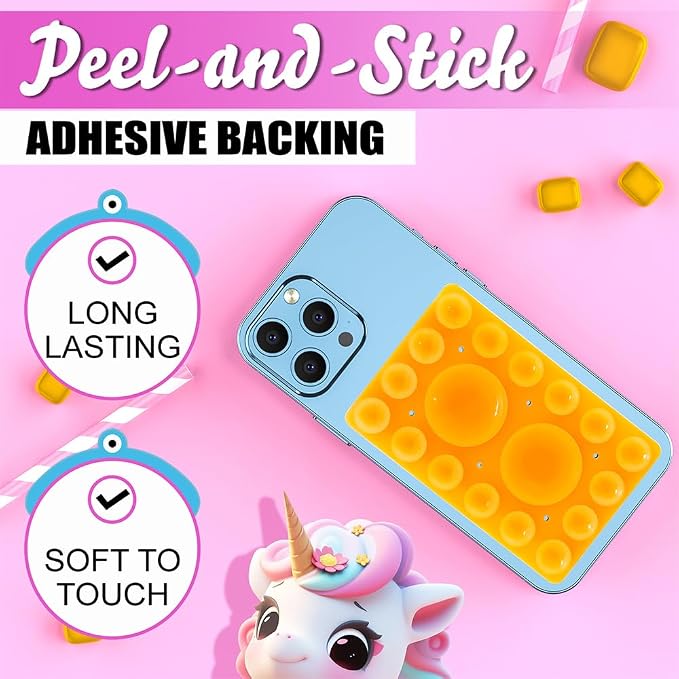 Silicone Suction Phone Holder, Adhesive Phone Accessory - Image 4