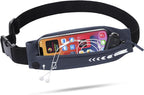 USHAKE Slim Running Belt for Women Men-Runners Phone Holder Fanny Pack by USHAKE