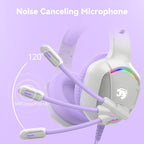 Gaming Headset with Microphone for Pc, Xbox One Series X/s, Stereo Wired Noise - Image 3