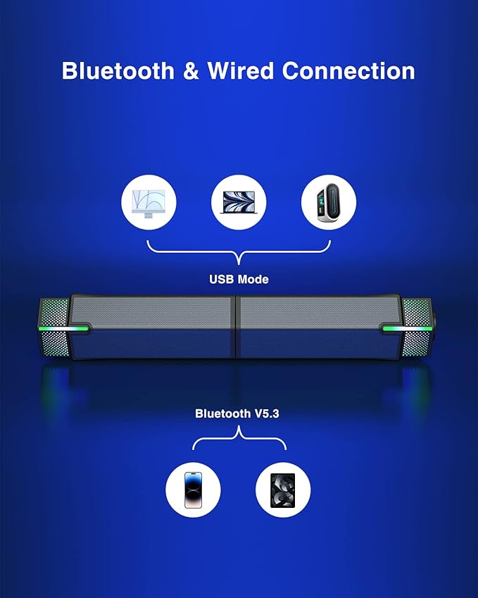 Jeecoo M20 Bluetooth Computer Speakers - Image 5