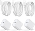 Fast Charger for iPhone 16 15, iPad Pro 12.9/11inch by Kruidvat