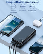 Portable Charger Power Bank 50000mAh Powerbank PD 30W and QC 4.0 Fast Charging - Image 6