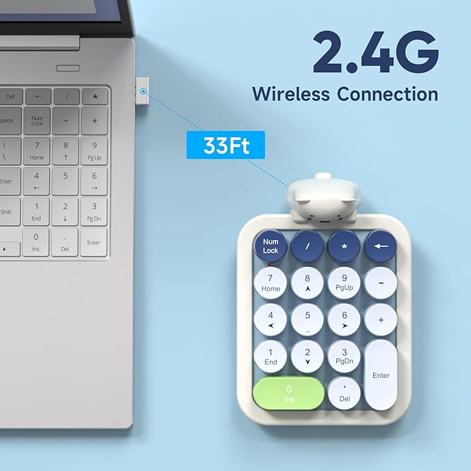 MOFII Wireless Number Pad with Bear - Image 5