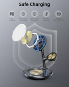 3 in 1 Magnetic Wireless Charger Stand - Image 3