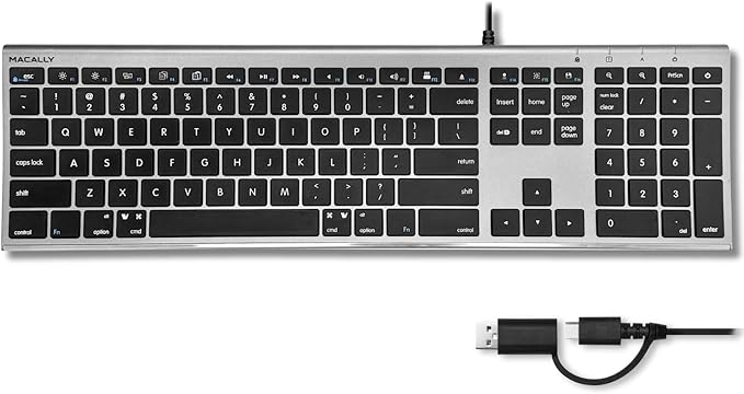 Macally Wired Keyboard for Mac by Macally