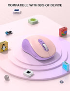 Trueque Wireless Mouse for Laptop, 2.4GHz Ergonomic Computer Mouse - Image 8