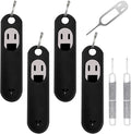 6 Pack SIM Card Removal Tool, Sim Card Tray Opening Tool Eject Pins Needle by IOUALEY