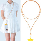 cell phone lanyard Detachable Phone Chain Strap Leather 2-in-1 phone wrist strap - Image 7