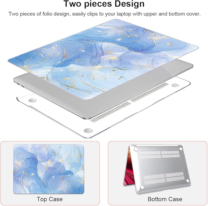 Compatible with MacBook Pro 13 inch Case 2022 2021-2020 Release A2338 M2/M1 - Image 4