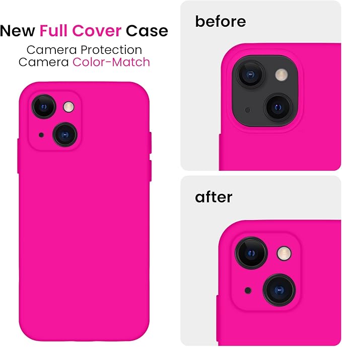 FireNova Designed for iPhone 13 Case, Silicone Upgraded Phone Case with - Image 3