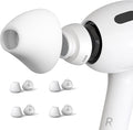 4 Pairs Ear Tips for AirPods Pro 1 & 2 Noise Cancellation Add Grip Sport by DamonLight