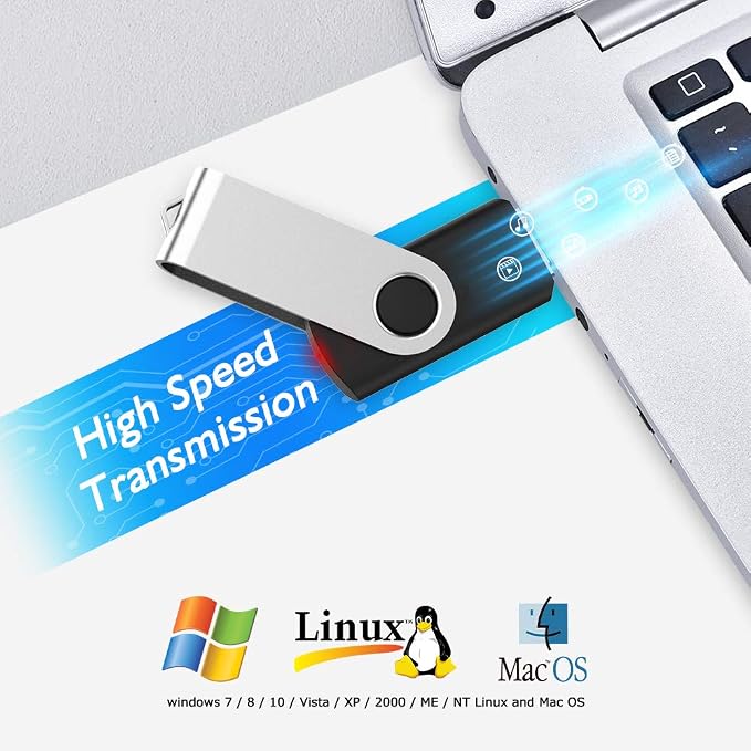 KEXIN 10 Pack 4GB Flash Drive Thumb Drive 4G USB Drive Memory Stick - Image 9