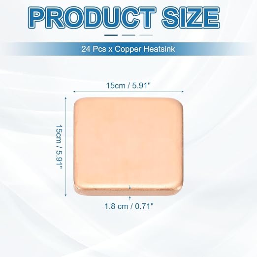 PATIKIL Copper Heatsink Pad Shims - Image 2