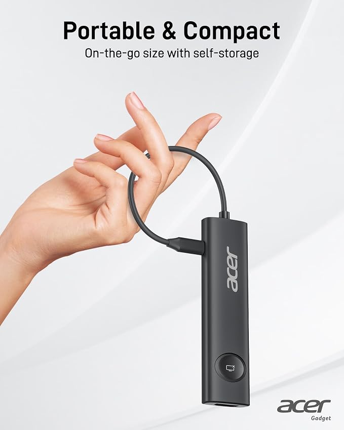 Acer USB C HUB Multiport Adapter, 7 in 1 USB-C to HDMI Adapter - Image 8