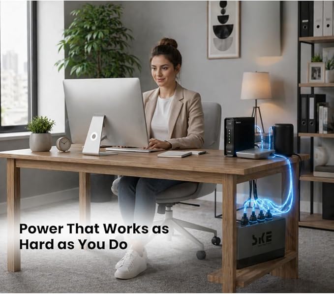 SKE SMART KEY ENERGY SKE 425VA/240W UPS Battery Backu Surge Protector - Image 9