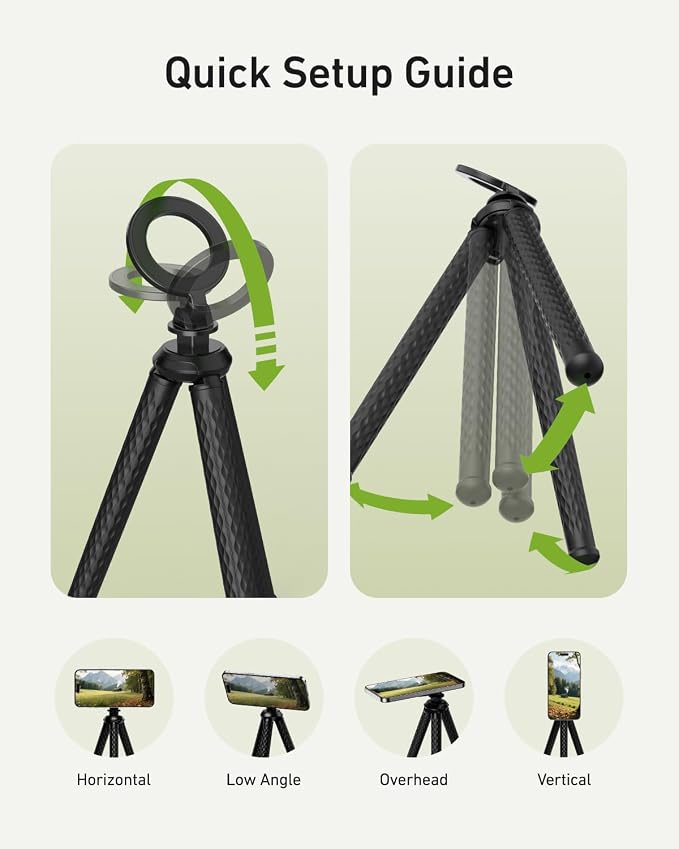 TELESIN Magnetic Flexible Tripod - Image 7
