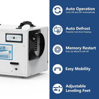 ALORAIR Crawl Space Dehumidifiers 120 PPD Moisture Removal, Crawlspace - Image 2