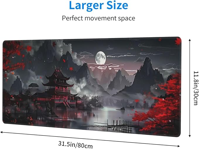 Extended Gaming Mouse Pad, Large Gaming Mouse Waterproof - Image 2