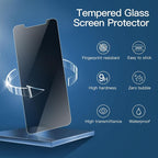 NEW'C 3 Pack Privacy for iPhone 11 Pro Max, iPhone XS Max Screen Protector - Image 4