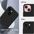 FireNova Designed for iPhone 15 Plus Case, Silicone Case with, Soft - Image 3