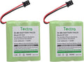 Tectra 2-Pack BT-905 Cordless Phone Battery by Tectra