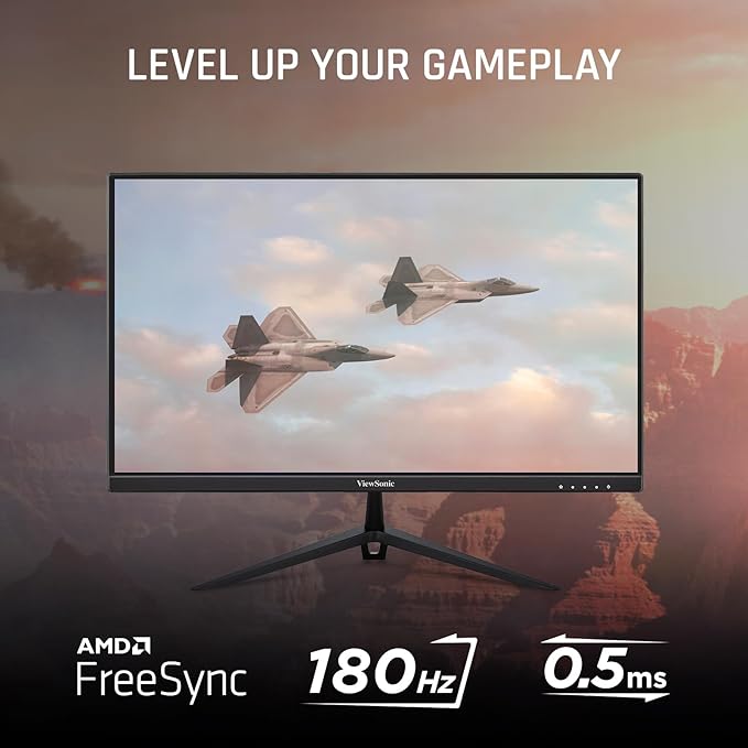 ViewSonic VX2428A 24 Inch 1080p 0.5ms 180Hz IPS Gaming Monitor - Image 2