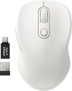 WisFox 2.4G Wireless Mouse for Laptop, Ergonomic Computer Mouse by Bringyouqualityproducts