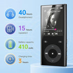 MP3 Player with Bluetooth 5.3, No Storage Music Player with 2 TF Card Slots - Image 4