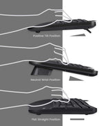 Perixx Periduo-505, Wired USB Ergonomic Split Keyboard and Vertical Mouse Combo - Image 3
