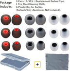 Earbud Tips Earbud Replacement Pieces Silicone Soft and Comfortable Compatible - Image 2