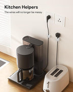 8 Pack Magnetic Cord Organizer Holder, Strong Adhesive Desk Cable Management - Image 6