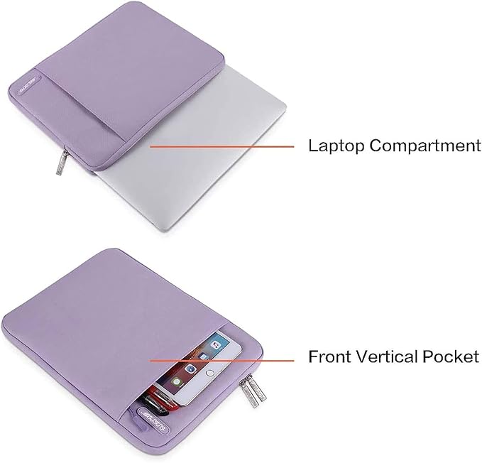 MOSISO Laptop Case 13.3 inch, 13-13.3 inch Laptop Sleeve Compatible - Image 4