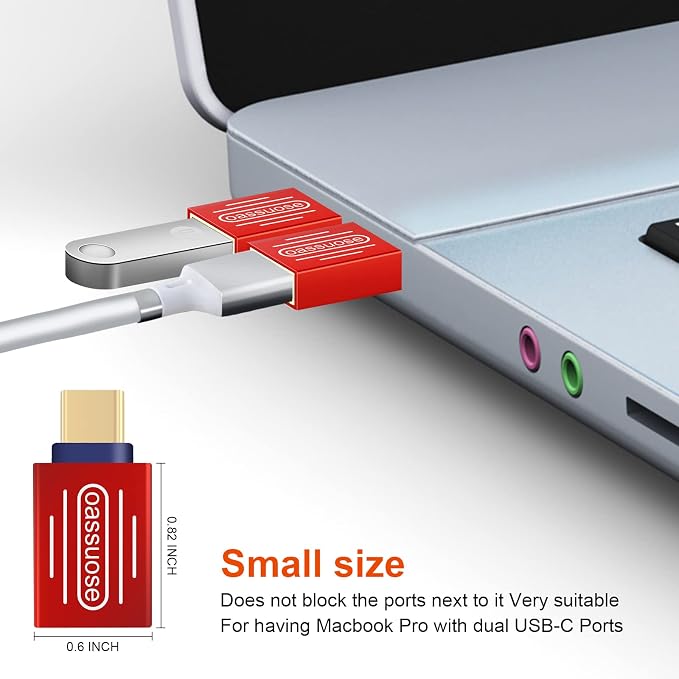 USB C to USB 3.0 Adapter，USB C Male to USB 3.0 Female OTG Adapter - Image 4