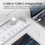 Power Strip, ALESTOR Surge Protector - Image 3