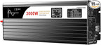 Xijia LCD-Display 3000W dc 48v to 110V 120V ac 60HZ Pure sine Wave Solar by XIJIA