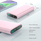 Portable Charger 38800mAh, LCD Display Power Bank, 5 USB Outputs Battery Pack - Image 5