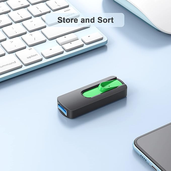 Aiibe 256GB USB 3.0 Flash Drive Thumb Drive 256GB USB Drive Memory Stick Jump - Image 7