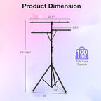 DJ Light Stand, Tripod Lighting Stand - Image 6