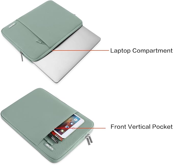 MOSISO Laptop Case 13.3 inch, 13-13.3 inch Laptop Sleeve Compatible - Image 2