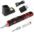 FrogBro 11W 2500mAh Cordless Soldering Iron Kit, Upgrade Max 968℉ Fast Heating by FROGBRO